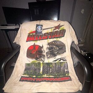 Hellstar Graphic T-Shirt - Cream